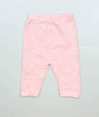 Růžové proužkované pyžamové kalhoty DISNEY