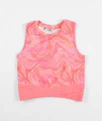 Ružový športový top so vzorom GEORGE