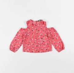 Růžová květovaná halenka PRIMARK