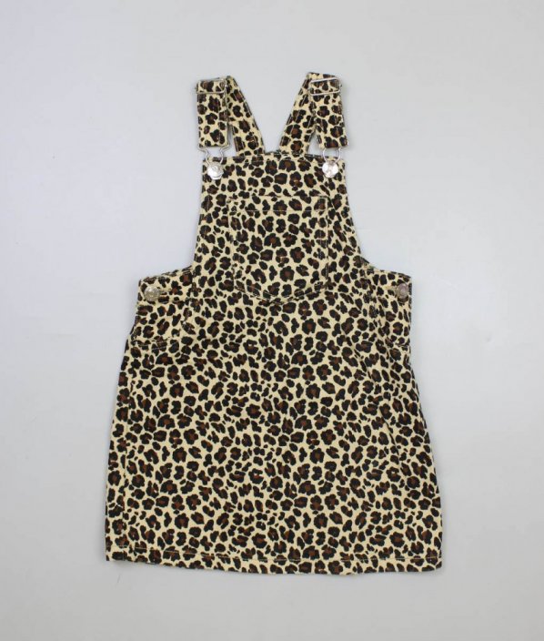 Leopardí riflová šatová sukně MATALAN