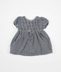 Modrobílé kostičkované šaty se spodničkami PRIMARK