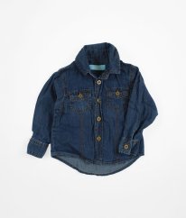 Modrá riflová košeľa REBEL