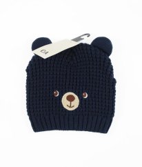 Modrá zateplená čepice C&A