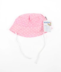 Růžový klobouček s puntíky (50 cm) ESITO