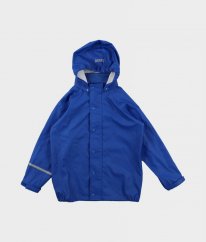 Modrá pogumovaná bunda jaro/podzim CARETEC