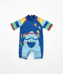 Modrý plavkový overal NEXT