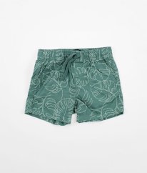 Zelené kraťasy s listy PRIMARK