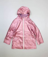Růžová pogumovaná bunda do deště jaro/podzim BLUEZOO