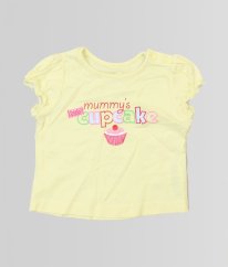 Žluté tričko MOTHERCARE