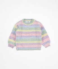 Barevný pruhovaný svetr H&M