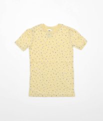 Vanilkové tričko s květy H&M