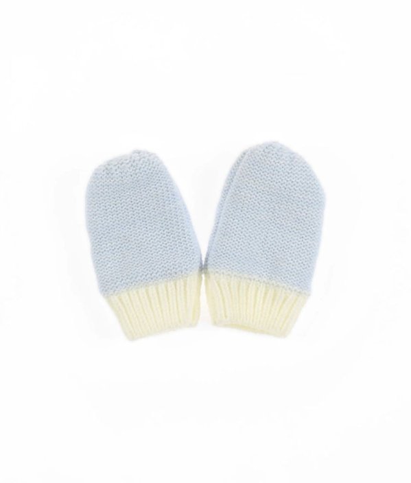 Modré zateplené rukavičky NUTMEG