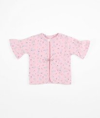 Růžový mikinový kabátek