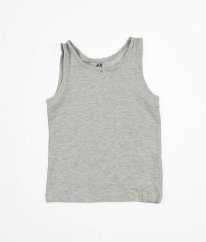 Šedé dívčí tílko H&M