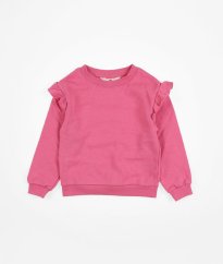 Tmavě růžová silnější mikina H&M