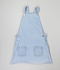 Modrobílá riflová šatová sukně F&F