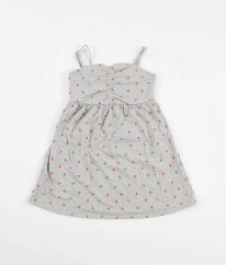 Šedé šaty s obrázkami MARKS & SPENCER