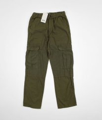 Olivové kalhoty C&A