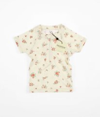 Krémové plavkové tričko s květy MARMAR COPENHAGEN