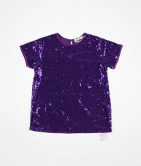 Fialová flitrová halenka LEIGH TUCKER