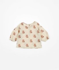 Krémová tunika s medvídky NEXT