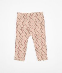 Béžové leopardí legíny GEORGE