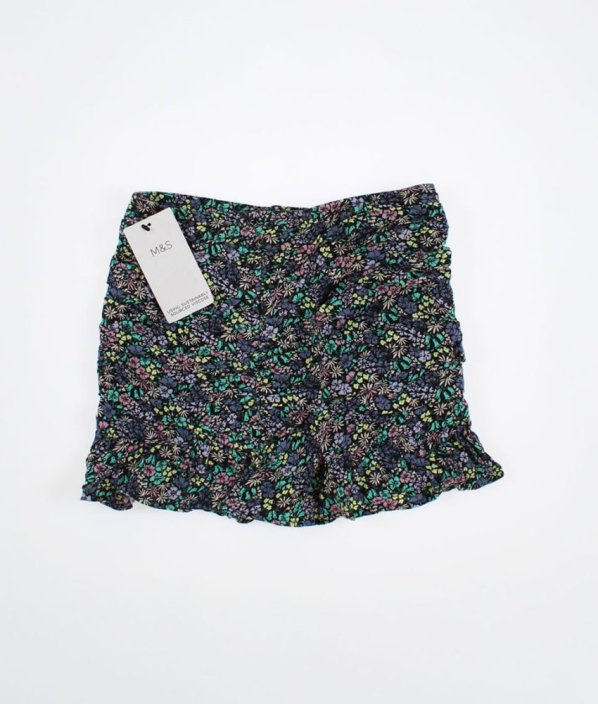 Barevná sukně s květinami MARKS & SPENCER
