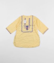 Vanilkové šaty s výšivkou DISNEY