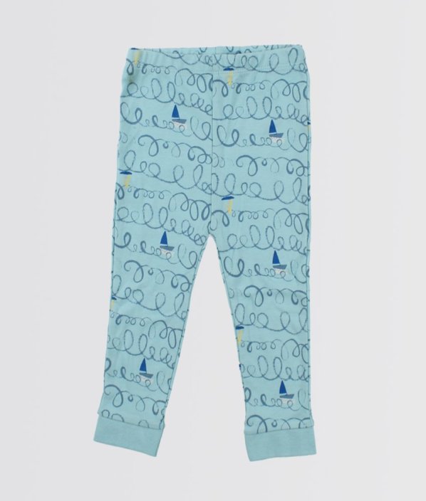 Modré pyžamové kalhoty NUTMEG