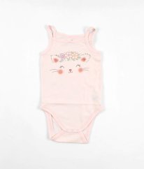 Lila žebrované body z biobavlny C&A