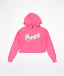 Růžová silnější reflexní crop mikina PRIMARK