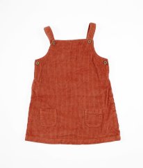 Hnedá manšestrová šatová sukňa TU