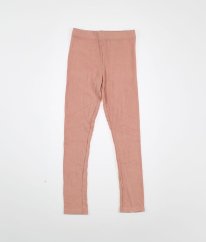 Růžové svetříkové legíny H&M