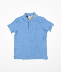 Modré piké polo tričko