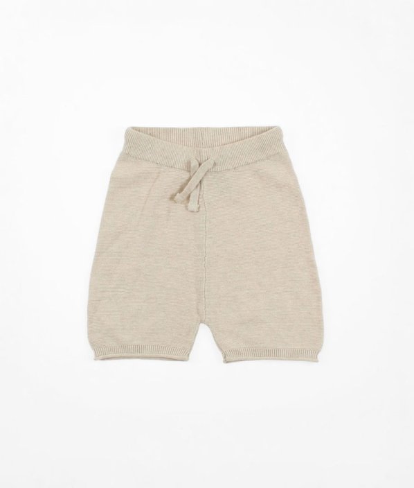 Béžové svetrové kraťasy H&M