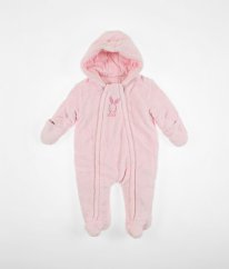 Růžová zimní kombinéza DUNNES