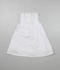 Bílé krajkové šaty se spodničkou DEBENHAMS