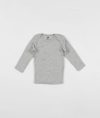 Šedé tričko z biobavlny H&M