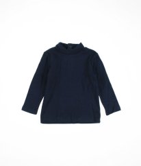 Tmavě modrý bavlněný rolák FAGOTTINO