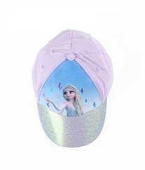 Fialová kšiltovka se třpytem (52 zapnutá) DISNEY
