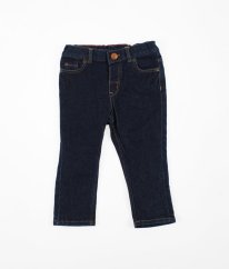 Tmavomodré slim rifle H&M