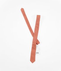 Lososová kravata se vzorem C&A