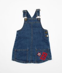 Modrá riflová šatová sukňa DUNNES