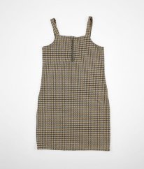 Béžovookrová pletená šatová sukňa NEW LOOK