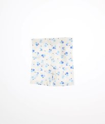 Bílé legínové kraťasy s květy PRIMARK