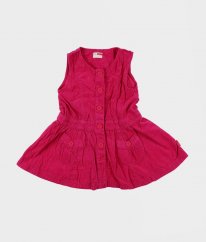 Růžová manšestrová šatová sukně NAME IT