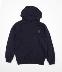 Tmavomodrá silnejšia mikina STUDIO