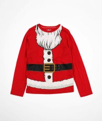 Červené vánoční triko TU