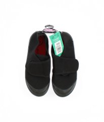 Černé boty na suchý zip (EU 33,stélka 20,5cm) GEORGE