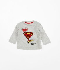 Šedé triko Superman F&F